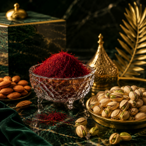 دُرین؛ خشکبار و زعفران ممتاز ایرانی